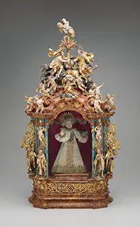 Heritage Art Germany Drucke: Shrine, c1750. Creator: Unknown