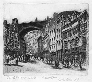 Newcastle Upon Tyne Images Drucke: The Side, Newcastle Upon Tyne