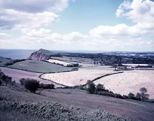 Drucke von Sidmouth, Devon, um 1955. Stadt am Ärmelkanal, Tor zum Weltkulturerbe Jurassic Coast Sidmouth Drucke: Sidmouth, Devon, c1955. Ersteller: Arthur Charles Kirby Ware