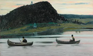 Russian Orthodox Church Art Drucke: Silence, 1903