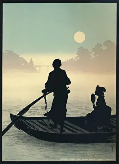 Early 20th Century Science Drucke: Silhouette Fast Process Inks, 1917. Artist: Nippon Yusen Kaisha