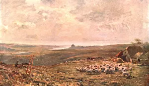 British Regionalism Art Drucke: The Silver Lining of the Cloud, 1890, (c1902). Creator: Unknown