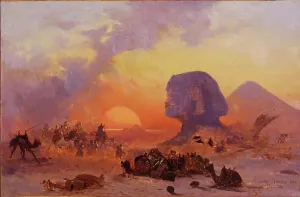 Pesaro Drucke: Siroo, ein Wind im Wüsten-Egypten um das Jahr 1844