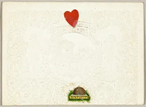 English Heritage Art Drucke: Simplicity (valentine), 1850/59. Creator: Unknown