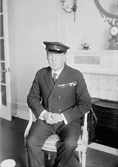 Sir Ernest Shackleton Drucke: Sir E. Shackleton, between c1915 and c1920. Creator: Bain News Service