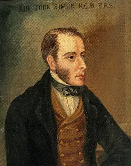 British Historical Figure Drucke: Sir John Simon. Creator: Unknown