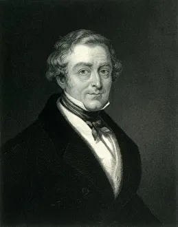 Drucke von Sir Robert Peel Bart. c1820, (c1884). Sir Robert Peel, 2. Baronet (1788-1850). Britischer Industrieller und Konservativer, studierte an der Christ Church in Oxford Industrielle Drucke: Sir Robert Peel Bart. um 1820, (um 1884). Schöpfer: Unbekannt.
