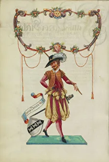 Die Sechzehnte Generationsgruppe, Georg Derrer um 1626-1711. Schöpfer unbekannt