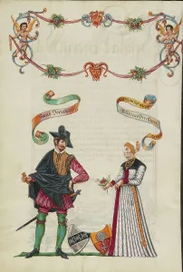 Renaissance Fashion Clothing Drucke: The Sixteenth Generation, Hans Derrer, about 1626-1711. Creator: Unknown