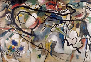 State Hermitage Collection Drucke: Sketch for Composition V, 1911