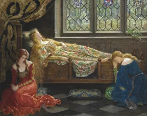 Schlafende Schönheit / Erfinder: Collier, John (1850-1934)