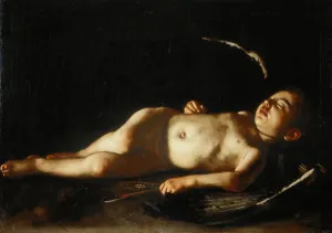 Palazzo Pitti Collection Drucke: Sleeping Cupid, 1608