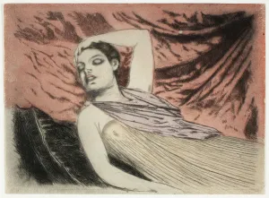 Der Schlafmodell oder Der Schläfer, 1890-97. Ersteller: Theodore Roussel