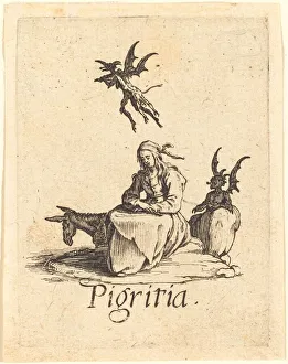 Schlafmaus, wahrscheinlich nach 1621. Erfinder: Jacques Callot