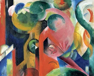 Abstract Art Germany Drucke: Small Composition III, 1913