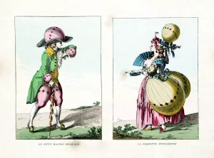 Women In Science History Drucke: The Small Physicist and The Vain Physicist, 1887. Artist: Gaston Tissandier