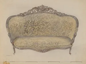 Sofa um 1936 von Edith Magnette