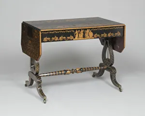 Sofa-Tisch aus England um 1810 von unbekannter Hand