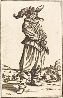 Heritage Art Of Warfare Drucke: Soldier with Feathered Cap. Creator: Unknown