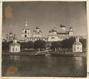 Das Zentralkloster auf den Solowjetschen Inseln im Weißen Meer, 1915