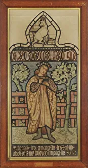 Der Lied der Salome - Als das Apfelbaum unter den Bäumen des Waldes, 1862/63. Schöpfer: Sir Edward Coley Burne-Jones