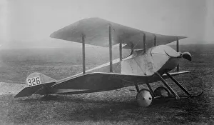 Early 20th Century Flight Drucke: Sopwith [Tabloid] biplane, between c1910 and c1915. Creator: Bain News Service