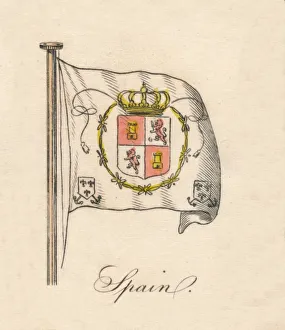 Maritime Heritage Images Drucke: Spain, 1838