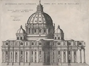 Drucke von Spektrum der römischen Großmacht: Sankt Petrus, 16. Jahrhundert Michelangelo Buonarroti Drucke: Spektrum der römischen Großmacht: Sankt Petrus', 16.Jh., 16.Jh