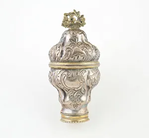European Craftsmanship Drucke: Sponge Box, Denmark, c. 1820. Creator: Unknown