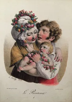 Motherly Love Images Drucke: Spring, 1824