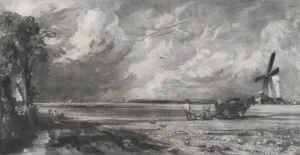 John Constable Paintings Drucke: Spring, 1830. Creator: David Lucas