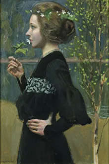 Finnish Fine Art Images Drucke: Spring, 1902