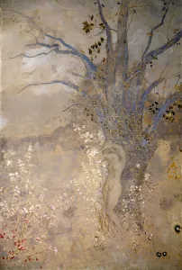 Naturlandschaften Drucke: Sprung, 1910 (c). Künstler: Odilon Redon