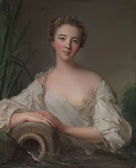 Drucke von Die Quelle des Frühlings, 1738 Marc Nattier Drucke: Die Quelle des Frühlings, 1738. Schöpfer: Jean-Marc Nattier