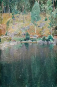 Jean Sibelius Artwork Drucke: Spring Shore, 1920