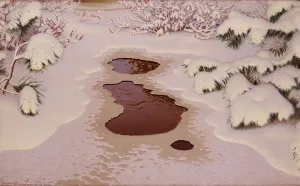 Frühling im Winter. Ersteller: Fjaestad, Gustaf (1868-1948)