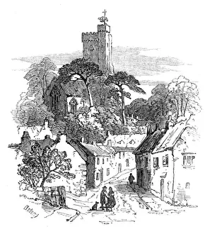 British Village Life Drucke: St. Anthony, Cornwall, 1874. Creator: Unknown