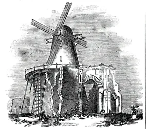 Christian Heritage Sites UK Drucke: St. Benets Abbey, 1844. Creator: Unknown