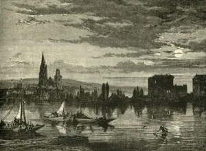 Monochrome Landscape Photography Drucke: St. Denis, 1890. Creator: Unknown