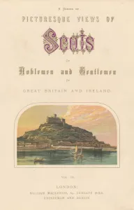 St Michaels Mount Drucke: St Michaels Mount, c1880. Creator: Unknown