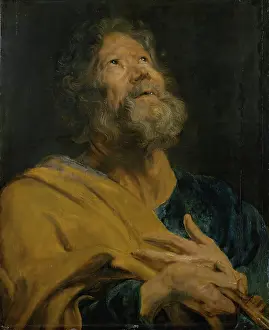 Drucke von St. Peter, 1618 Anthony Van Dyck Drucke: St. Peter, 1618. Künstler: Anthony van Dyck