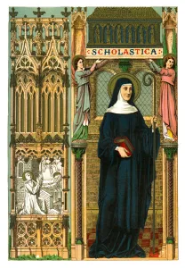Bilder Datiert 1. August 2007: Schwester Scholastika, 1886