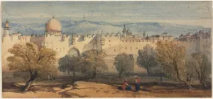 Heritage Art Paintings Drucke: St. Stephens Gate, Jerusalem, c