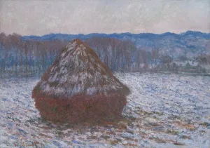 Claude Monet Impressionism Drucke: Stack of Wheat, 1890 / 91. Creator: Claude Monet