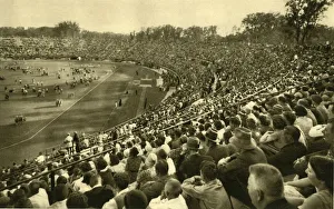 Black And White Austria Images Drucke: Stadium, Vienna, Austria, c1935. Creator: Unknown