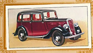 Classic British Saloon Cars Drucke: Standard 12 Saloon, c1936