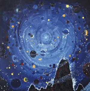 Allegory Fine Art Images Drucke: Starry Sky, 1909