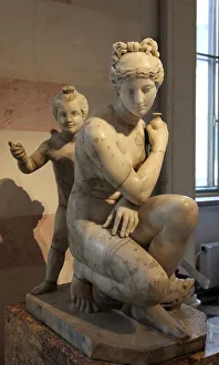 Badestatue der Badenden Venus und Eros