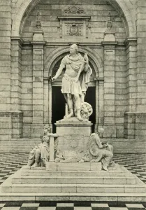 Sculptur des Lords von Cornwallis, 1925. Schöpfer unbekannt