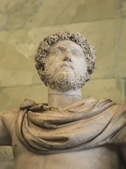 Ancient Roman Leader Drucke: Statue of Marcus Aurelius, second half of 2nd century